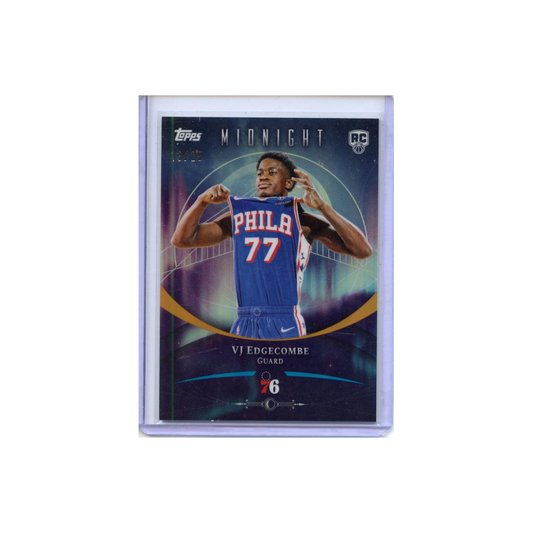 VJ-Edgecombe-/25-2025-Topps-Midnight-Vorderseite