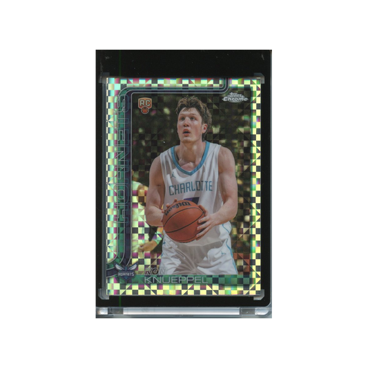 Kon-Knueppel-X-Fractor-2025-Topps-Chrome-#1-Vorderseite