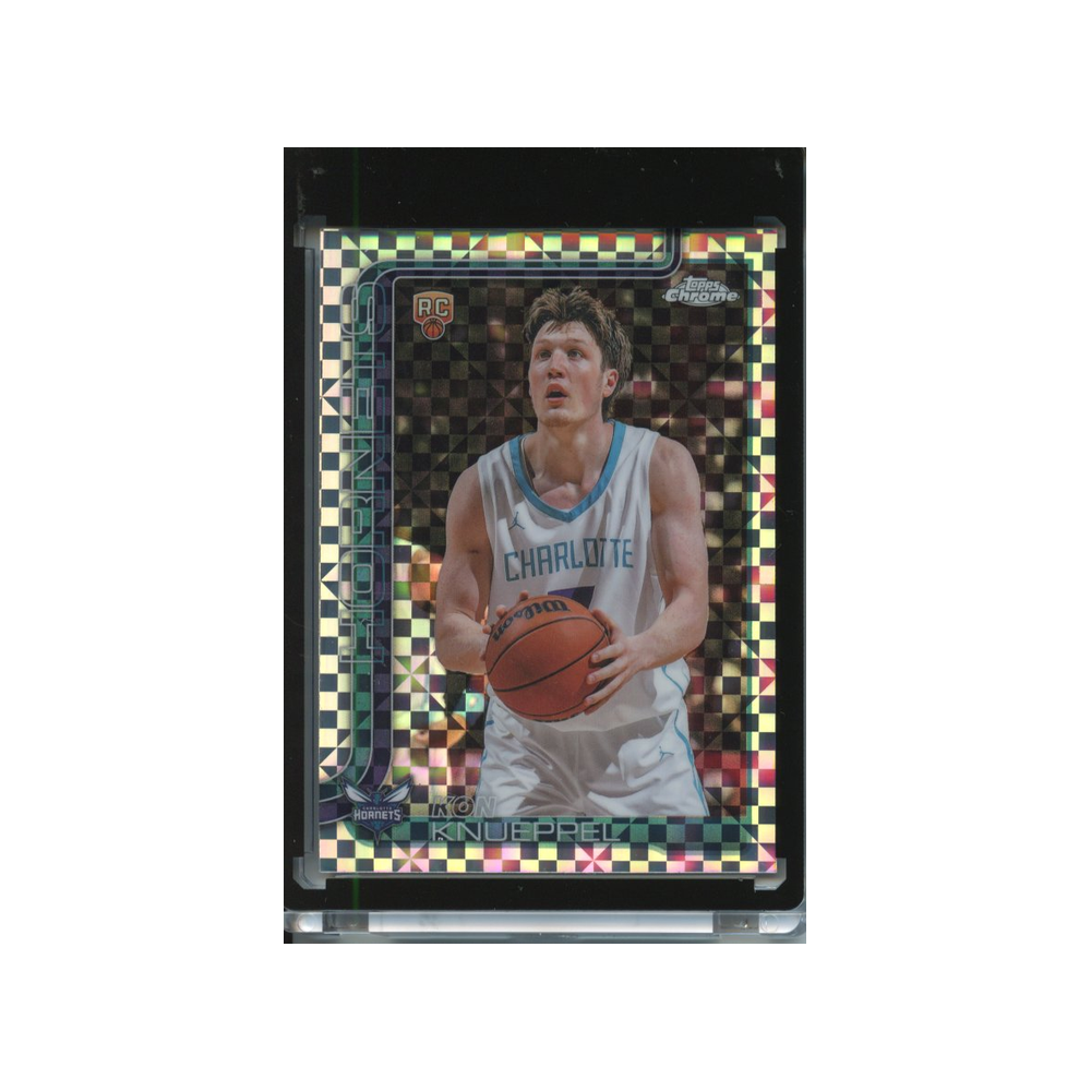 Kon-Knueppel-X-Fractor-2025-Topps-Chrome-#2-Vorderseite