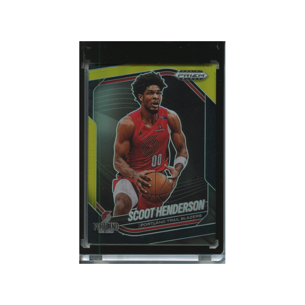 Scoot-Henderson-Black-Gold-/5-2024-Prizm-Black-Vorderseite