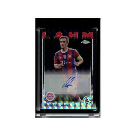 Philipp-Lahm-Autograph-Black-Geometric-/10-2024-Topps-Chrome-Vorderseite