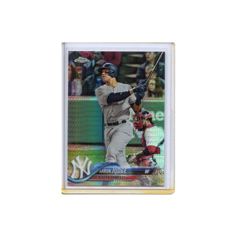 Aaron-Judge-Prism-Refractor-2018-Topps-Chrome--Vorderseite