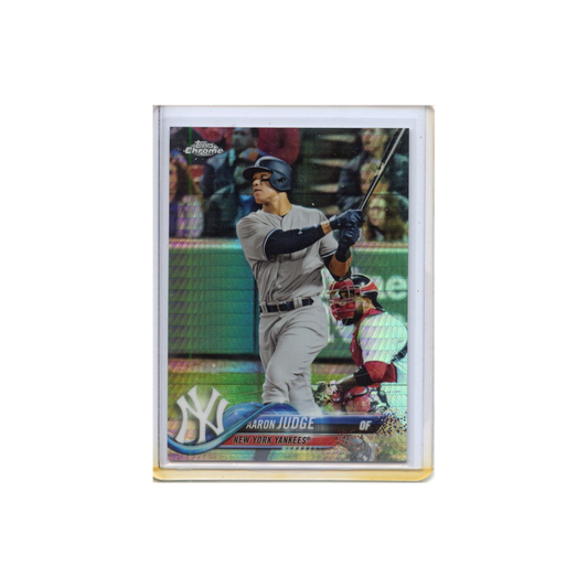 Aaron-Judge-Prism-Refractor-2018-Topps-Chrome--Vorderseite