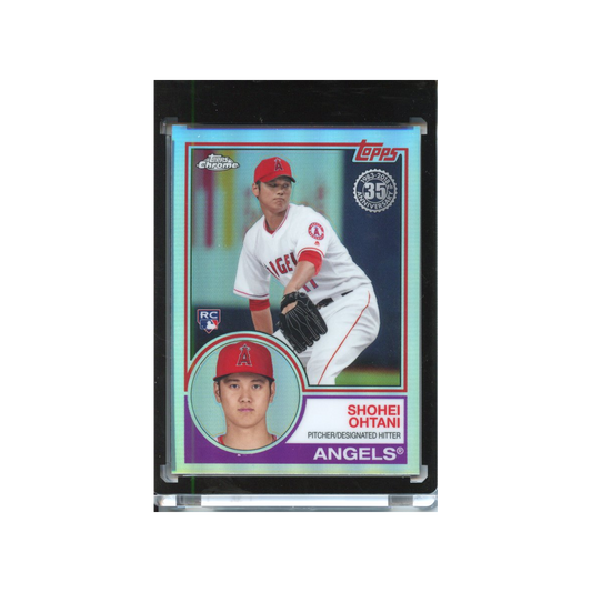 Shohei-Ohtani-35-Anniversary-2018-Topps-Chrome-Vorderseite