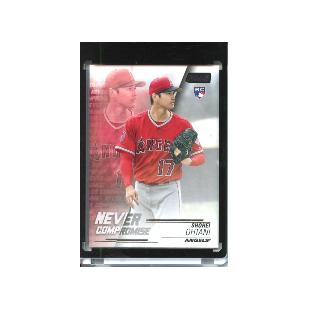 Shohei-Ohtani-Never-Compromise-2018-Stadium-Club-Vorderseite