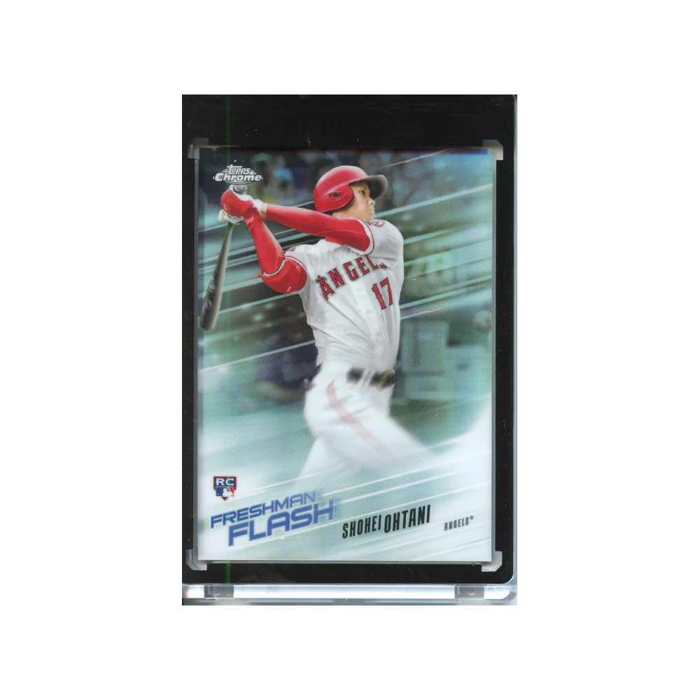 Shohei-Ohtani-Freshman-Flash-2018-Topps-Chrome-Vorderseite
