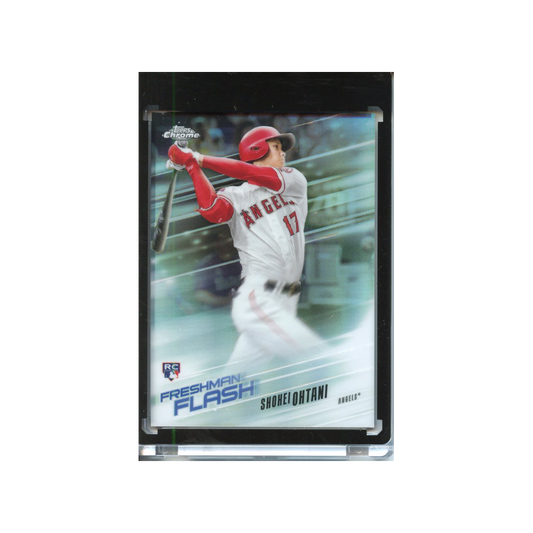 Shohei-Ohtani-Freshman-Flash-2018-Topps-Chrome-Vorderseite