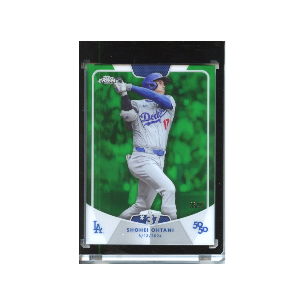 Shohei-Ohtani-Green-/99-2024-Topps-Chrome-Vorderseite