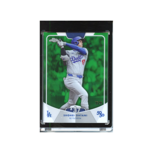 Shohei-Ohtani-Green-/99-2024-Topps-Chrome-Vorderseite