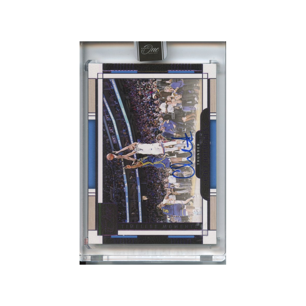 Chet-Holmgren-Autograph-Timeless-Moments-/35-2023-One-and-One-Vorderseite