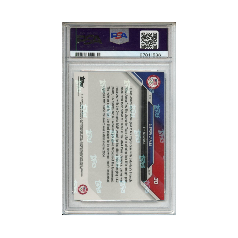 Lebron-James-2024-Topps-Now-Olympics-#3-PSA-10-Rückseite