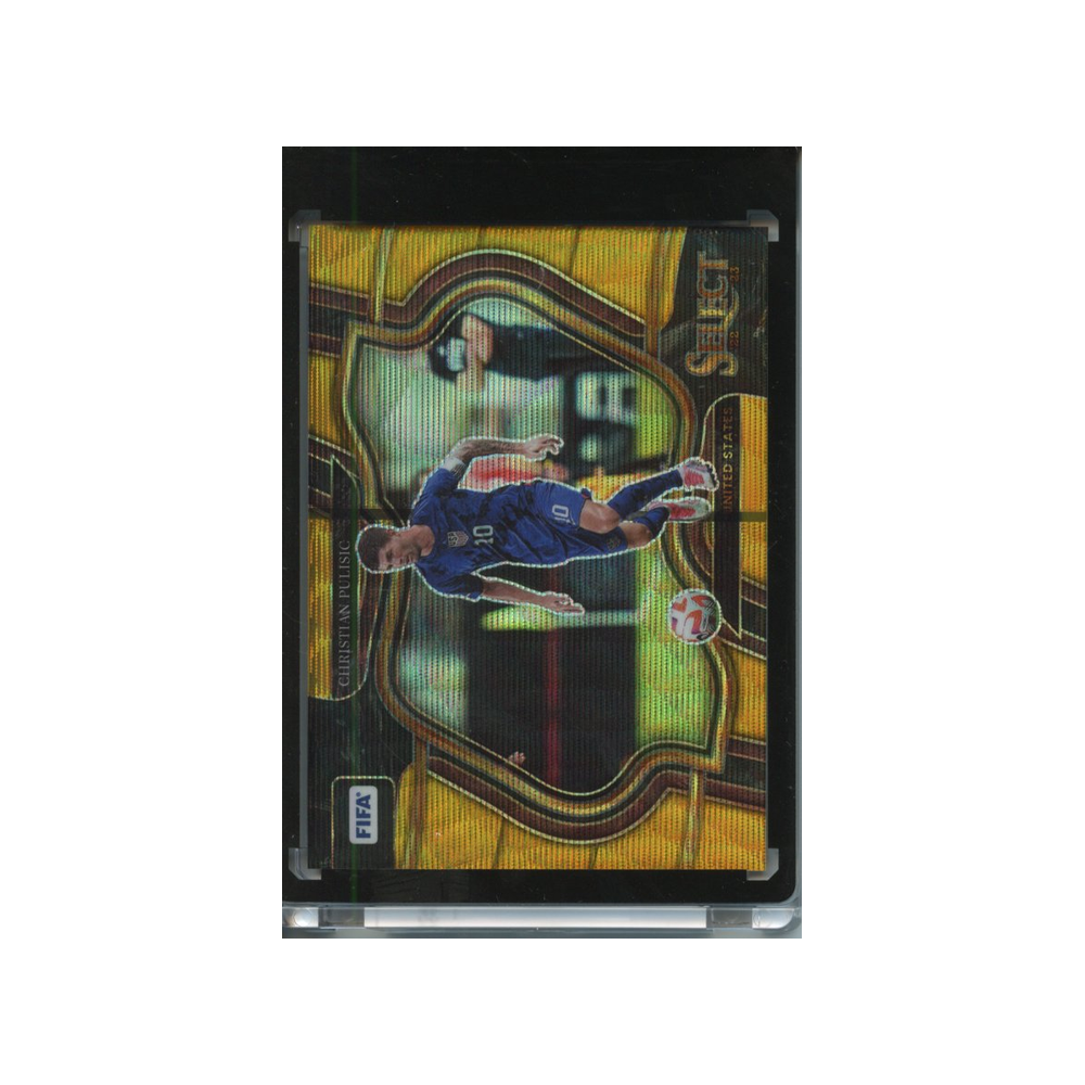 Christian-Pulisic-Gold-Wave-/10-2022-Select-Vorderseite