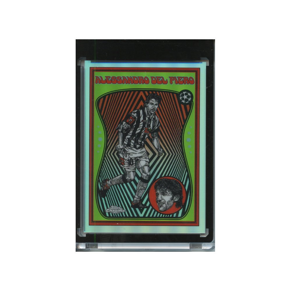 Alessandro-Del-Piero-Ultra-Violet-All-Stars-2025-Topps-Chrome-Vorderseite