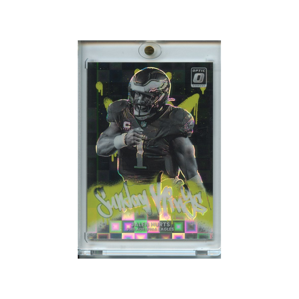 Jalen-Hurts-Sunday-Kings-/25-2025-Donruss-Optic-Vorderseite