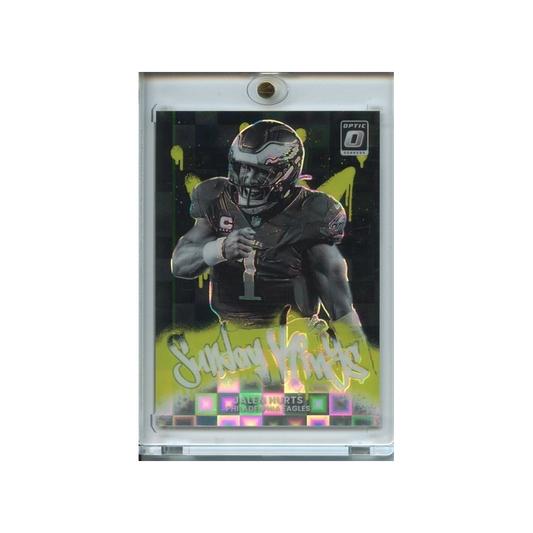 Jalen-Hurts-Sunday-Kings-/25-2025-Donruss-Optic-Vorderseite