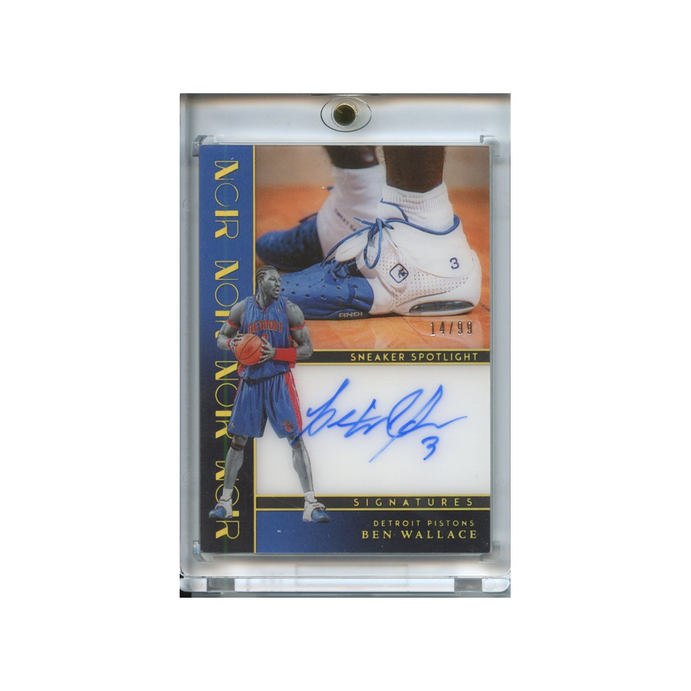 Ben-Wallace-Signatures-Sneaker-Spotlight-/99-2023-Noir-Vorderseite
