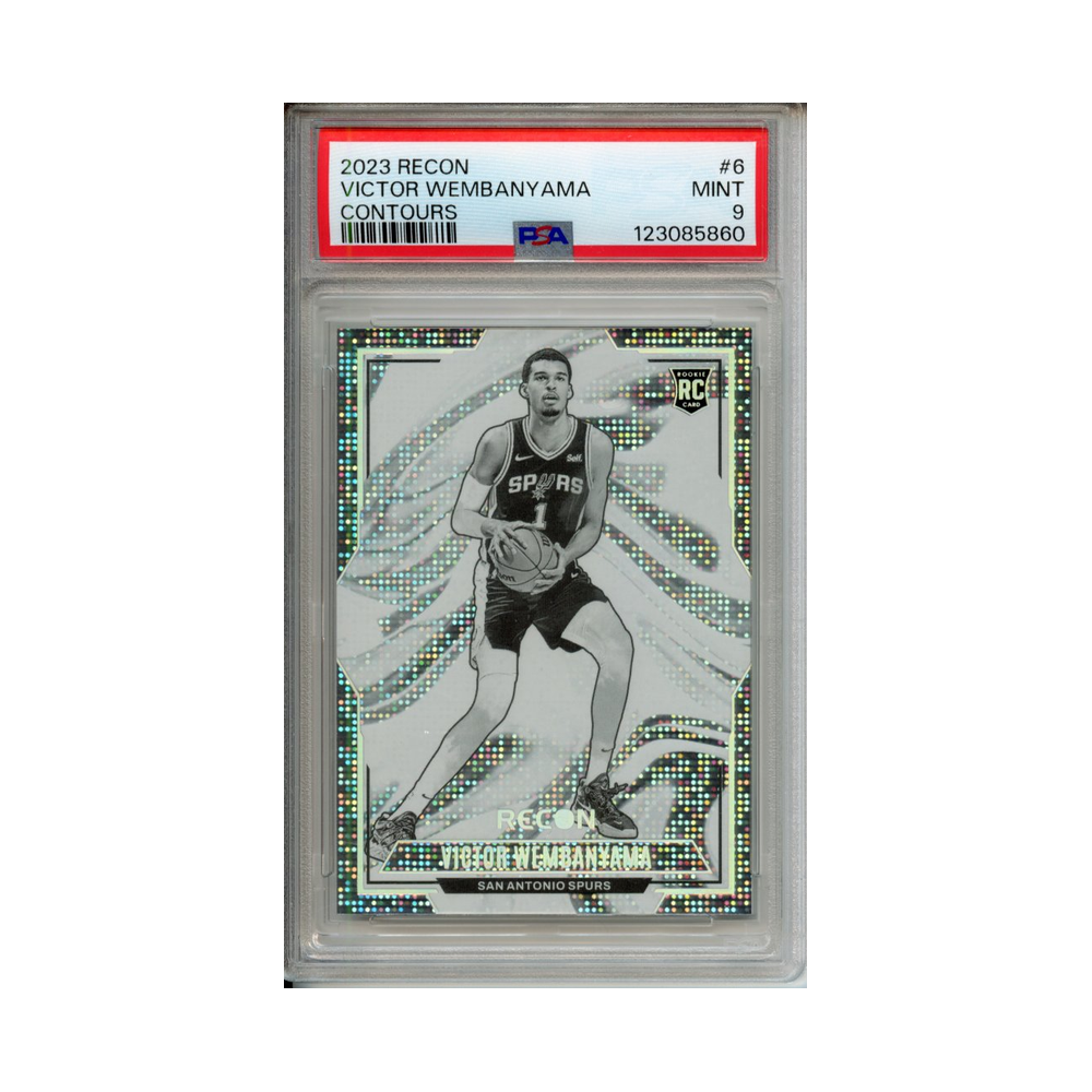 Victor-Wembanyama-Contours-2023-Recon-PSA-9-Vorderseite