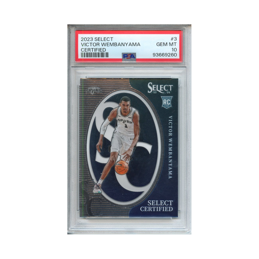 Victor-Wembanyama-Certified-2023-Select-PSA-10-Vorderseite