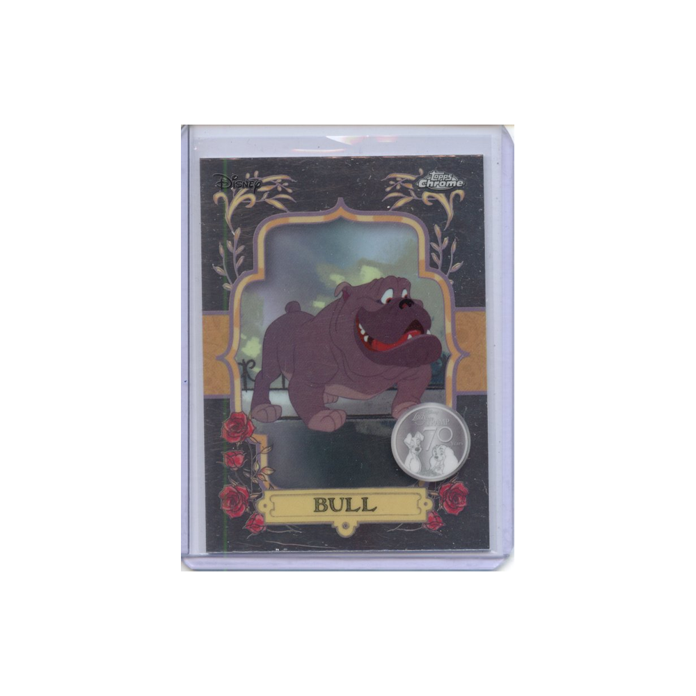 Bull-Lady-and-Tramp-70th-Anniversary-2025-Topps-Chrome-Vorderseite