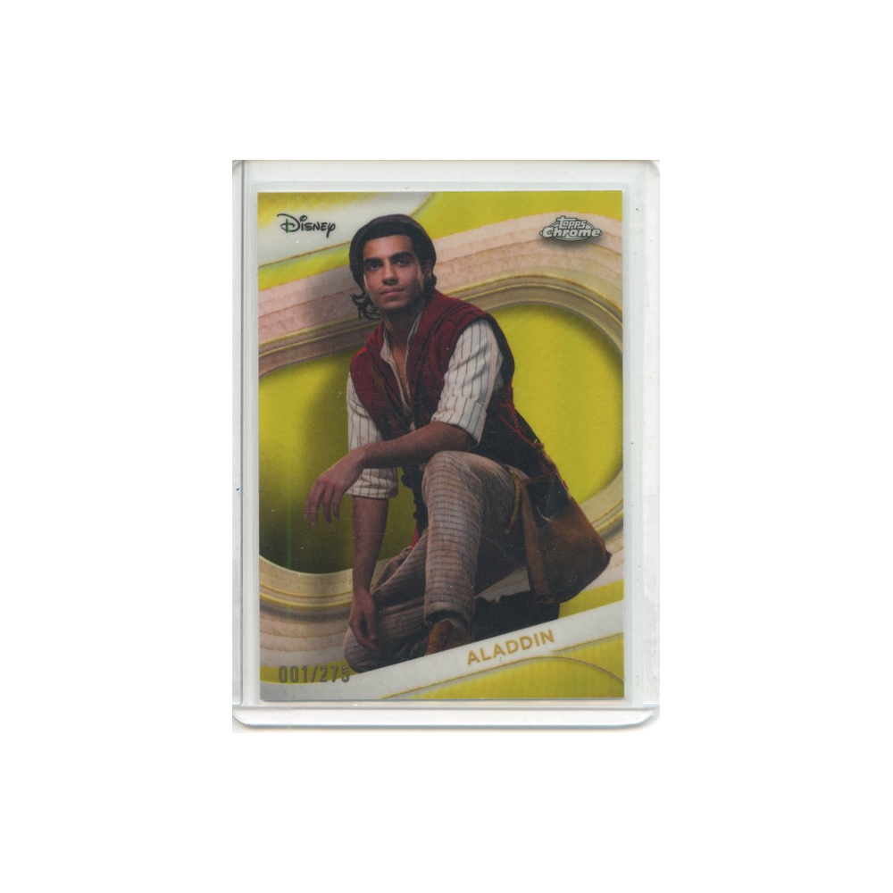 Aladdin-Yellow-Refractor-/275-2025-Topps-Chrome-Vorderseite