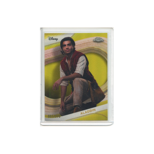 Aladdin-Yellow-Refractor-/275-2025-Topps-Chrome-Vorderseite
