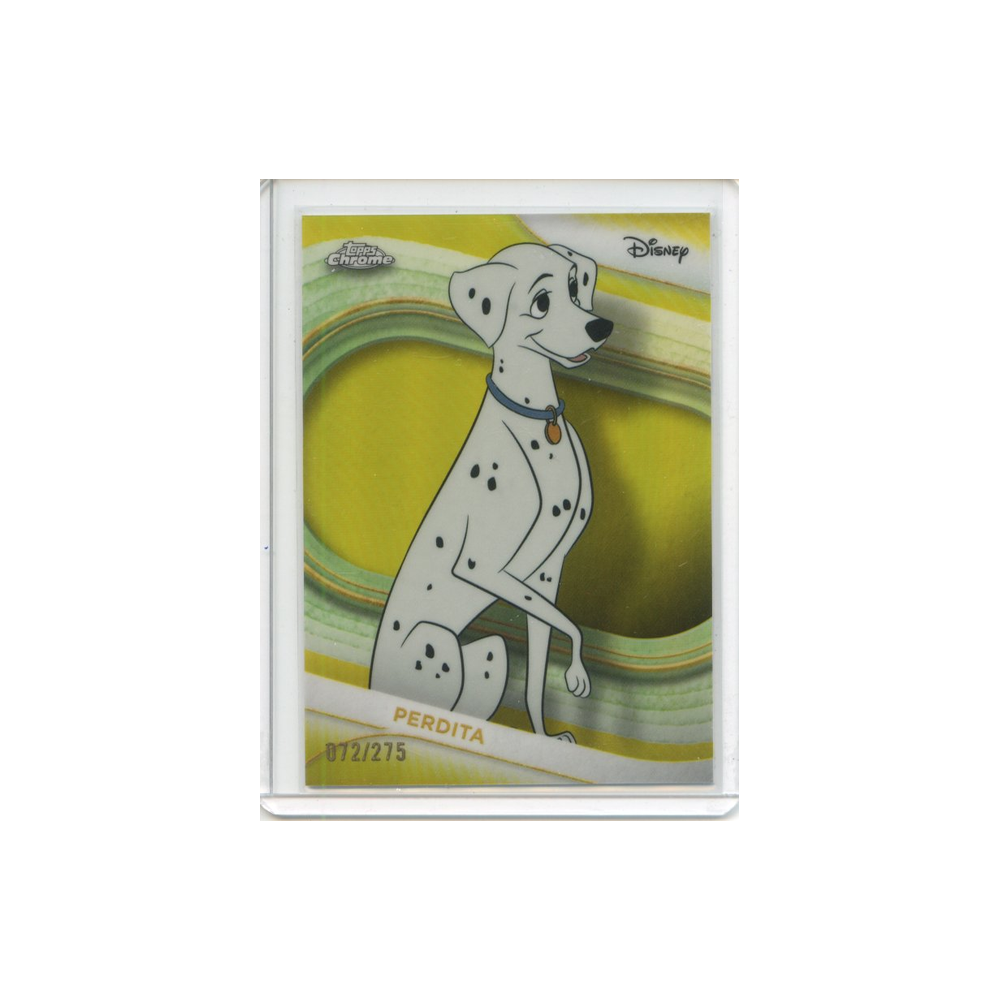 Perdita-Yellow-Refractor-/275-2025-Topps-Chrome-#1-Vorderseite