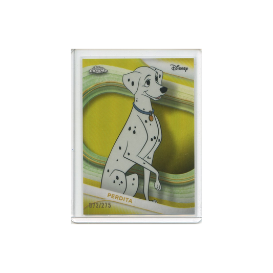 Perdita-Yellow-Refractor-/275-2025-Topps-Chrome-#1-Vorderseite