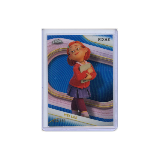 Mei-Lee-Blue-Refractor--/150-2025-Topps-Chrome-Vorderseite
