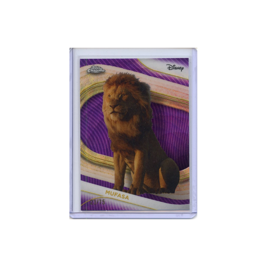 Mufasa-Purple-Wave-/75-2025-Topps-Chrome-Vorderseite
