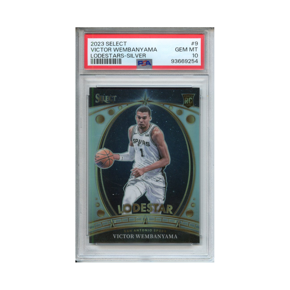 Victor-Wembanyama-Lodestars--Silver-2023-Select-PSA-10-Vorderseite