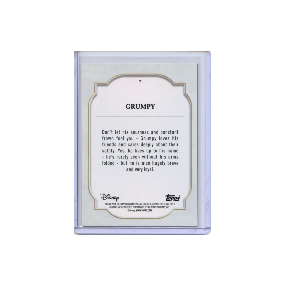Grumpy-Dark-Blue-Lava-/75-2024-Topps-Chrome-Rückseite