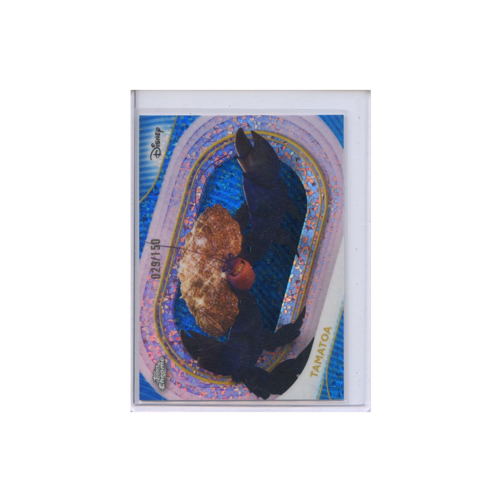 Tamatoa-Blue-Mini-Diamond-Refractor-/150-2025-Topps-Chrome-Vorderseite