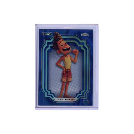Alberto-Scorfano-Dark-Blue-Lava-/75-2024-Topps-Chrome-Vorderseite