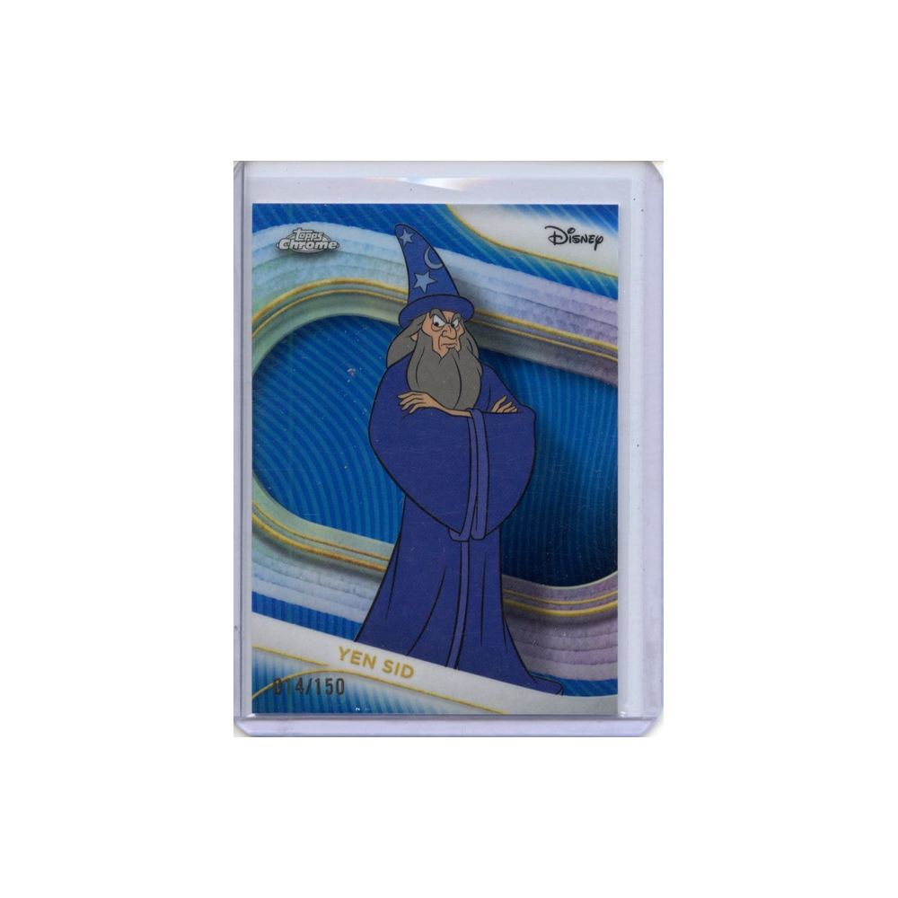 Yen-Sid-Blue-Refractor-/150-2025-Topps-Chrome-Vorderseite