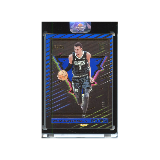 Victor-Wembanyama-Blue-/99-2023-Recon-Vorderseite