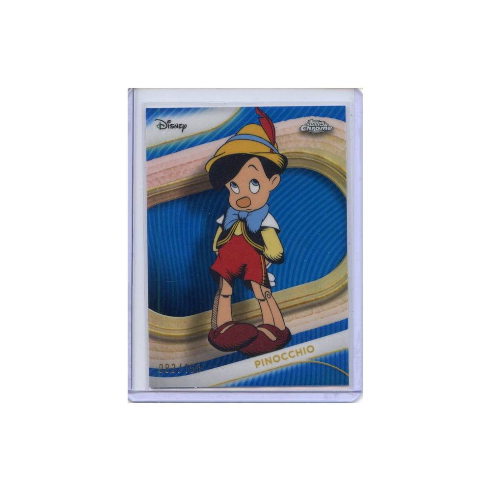 Pinocchio-Blue-Refractor-/150-2025-Topps-Chrome-Vorderseite