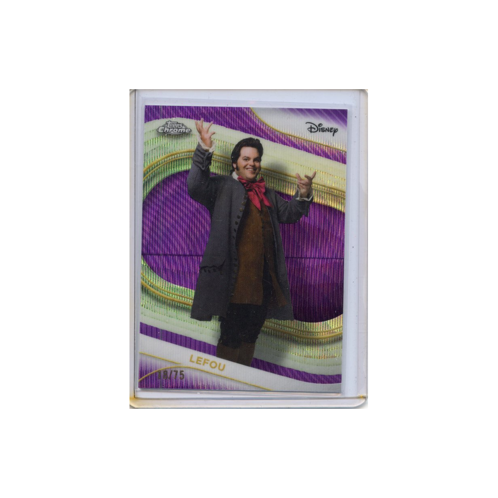 LeFou-Purple-Wave-Refractor-/75-2025-Topps-Chrome-Vorderseite