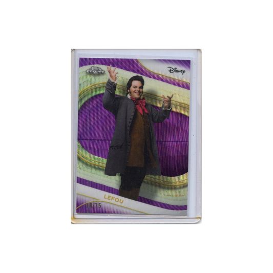 LeFou-Purple-Wave-Refractor-/75-2025-Topps-Chrome-Vorderseite