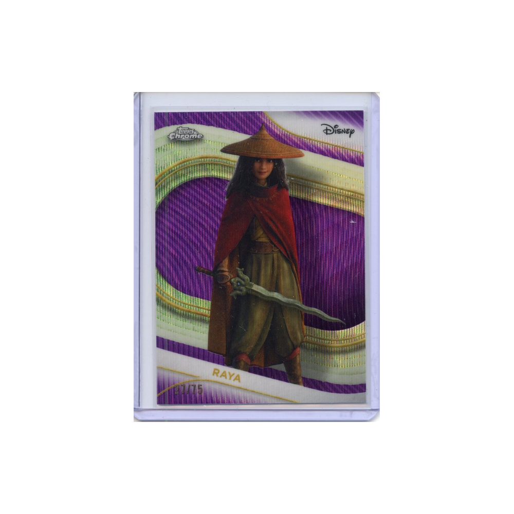 Raya-Purple-Refractor-/75-2025-Topps-Chrome-Vorderseite