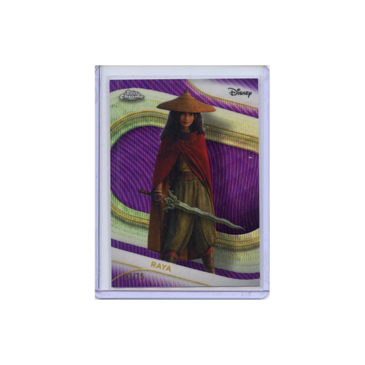 Raya-Purple-Refractor-/75-2025-Topps-Chrome-Vorderseite