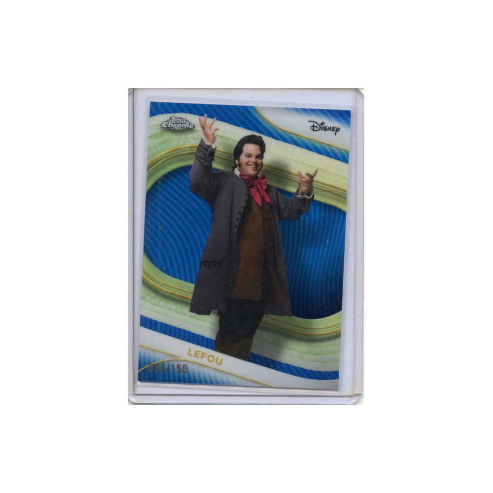 LeFou-Blue-Refractor-/150-2025-Topps-Chrome-Vorderseite