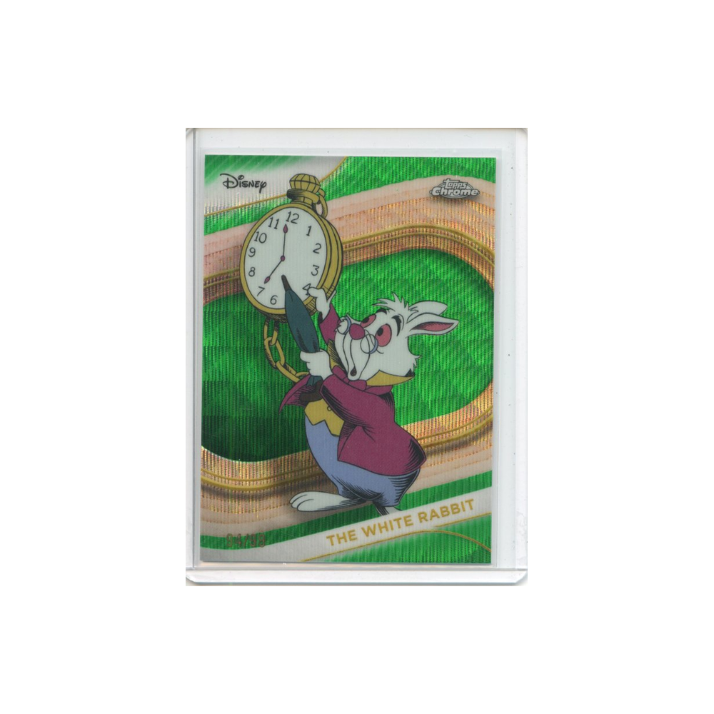The-White-Rabbit-Green-Wave-Refractor-/99-2025-Topps-Chrome-Vorderseite
