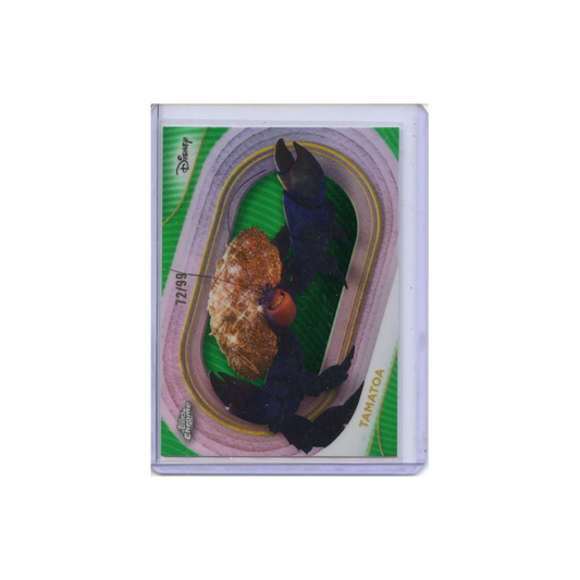 Tamatoa-Green-Refractor-/99-2025-Topps-Chrome-Vorderseite