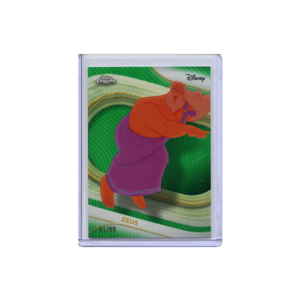 Zeus-Green-Refractor-/99-2025-Topps-Chrome-Vorderseite