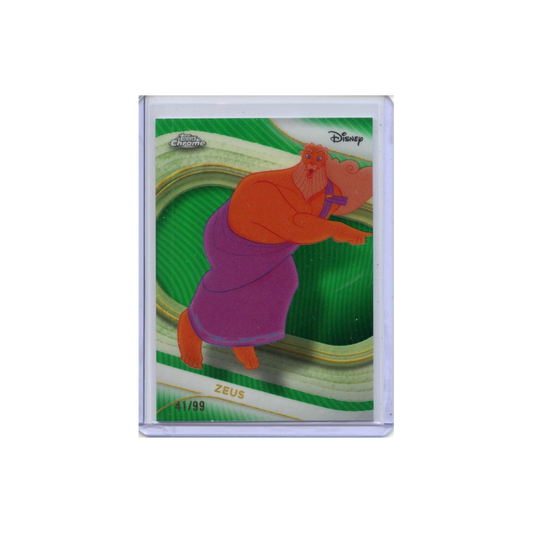 Zeus-Green-Refractor-/99-2025-Topps-Chrome-Vorderseite