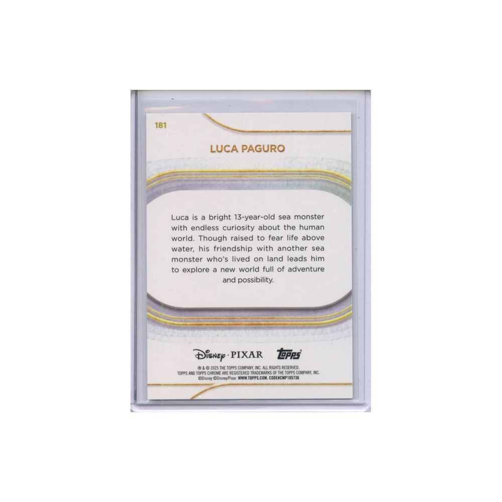 Luca-Paguro-Yellow-Refractor-/275-2025-Topps-Chrome-Rückseite