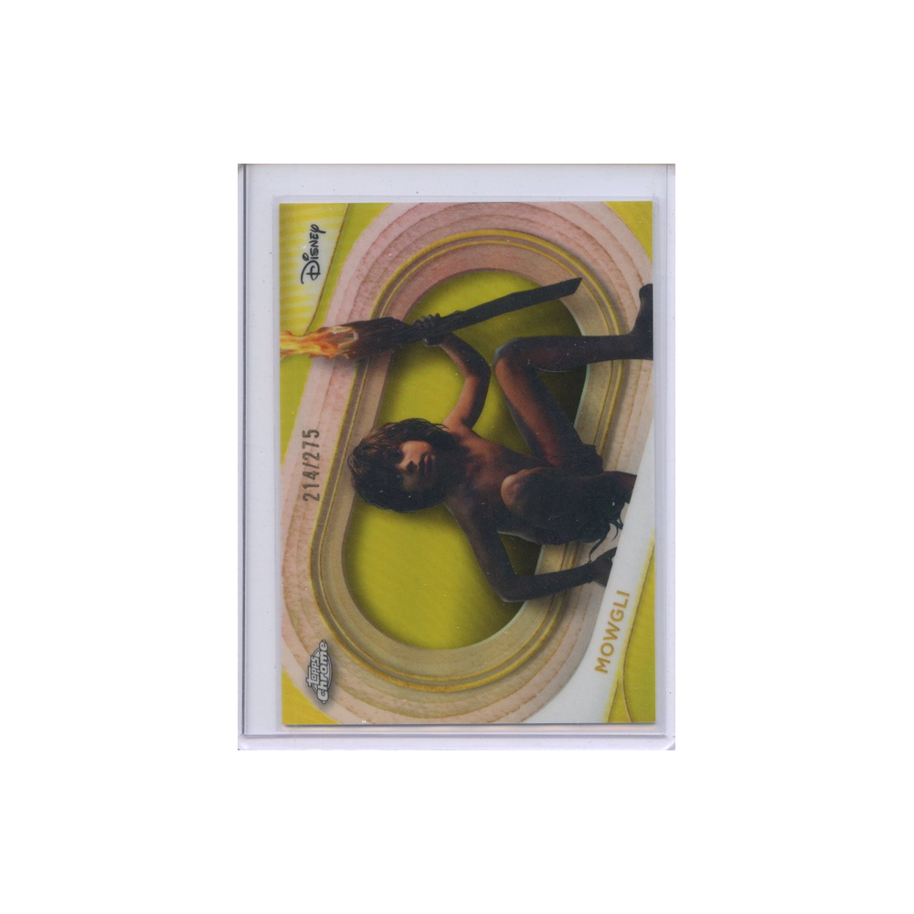 Mowgli-Yellow-Refractor-/275-2025-Topps-Chrome-Vorderseite