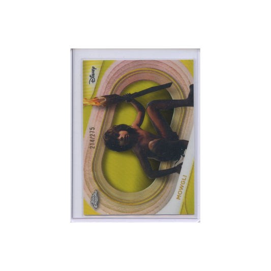 Mowgli-Yellow-Refractor-/275-2025-Topps-Chrome-Vorderseite