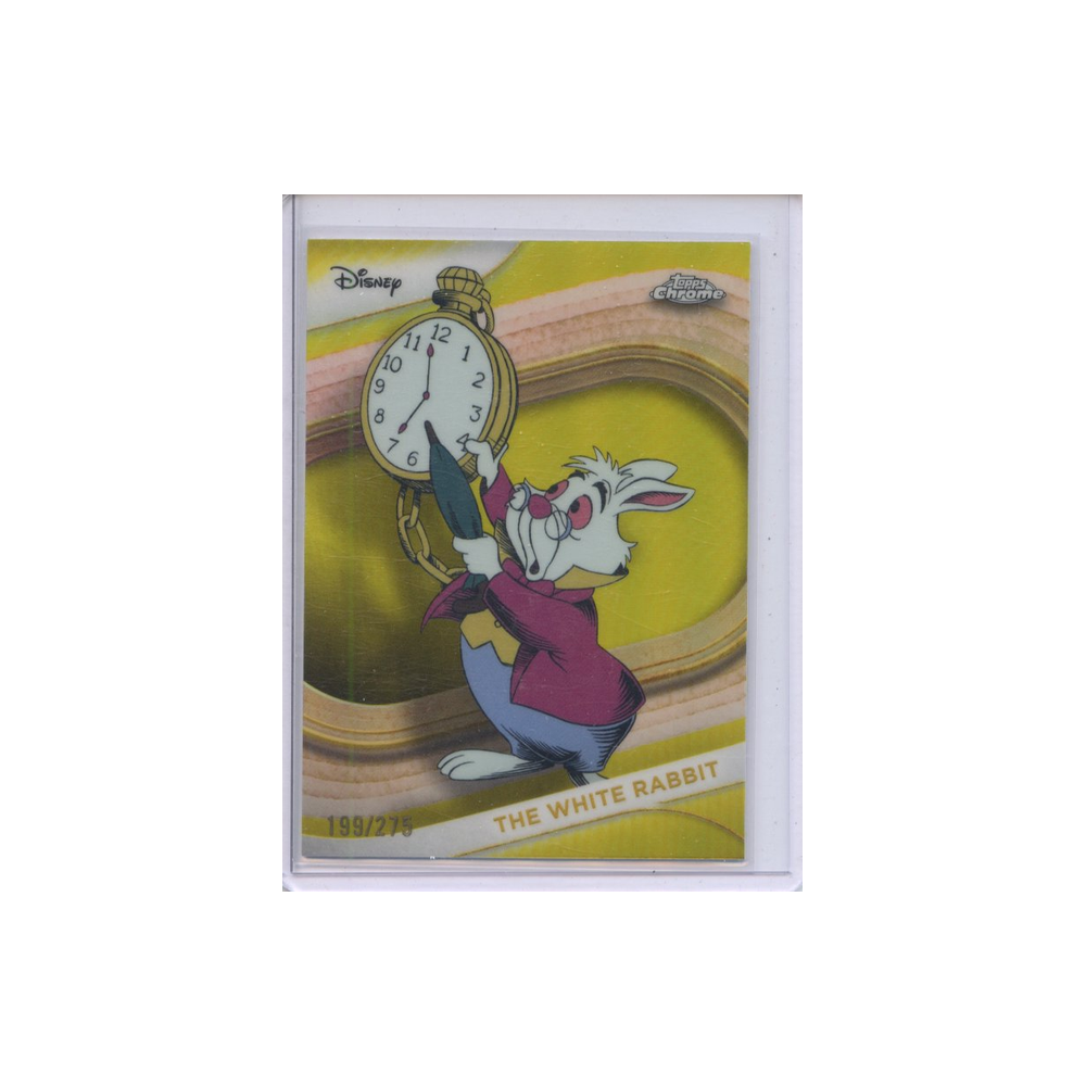 The-White-Rabbit-Yellow-Refractor-/275-2025-Topps-Chrome-Vorderseite