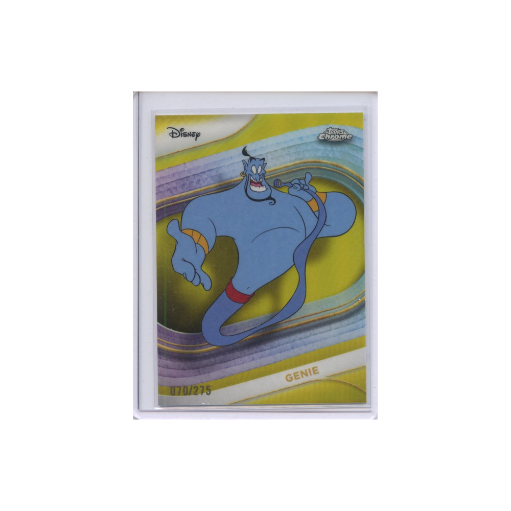 Genie-Yellow-Refractor-/275-2025-Topps-Chrome-#1-Vorderseite